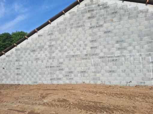 Mur extérieur grange Mur extérieur grange