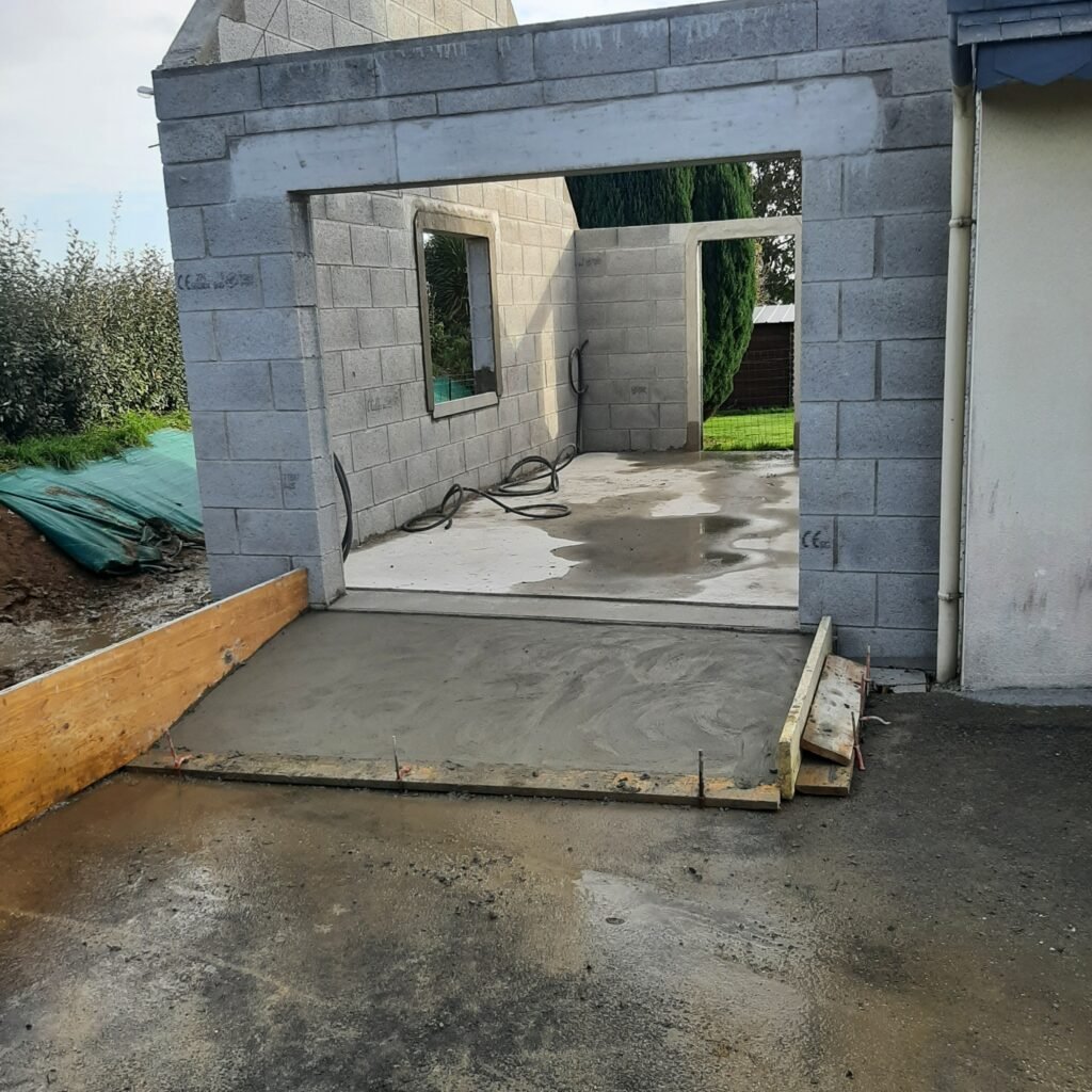 Garage – TM Maçonnerie Garage à Trébeurden