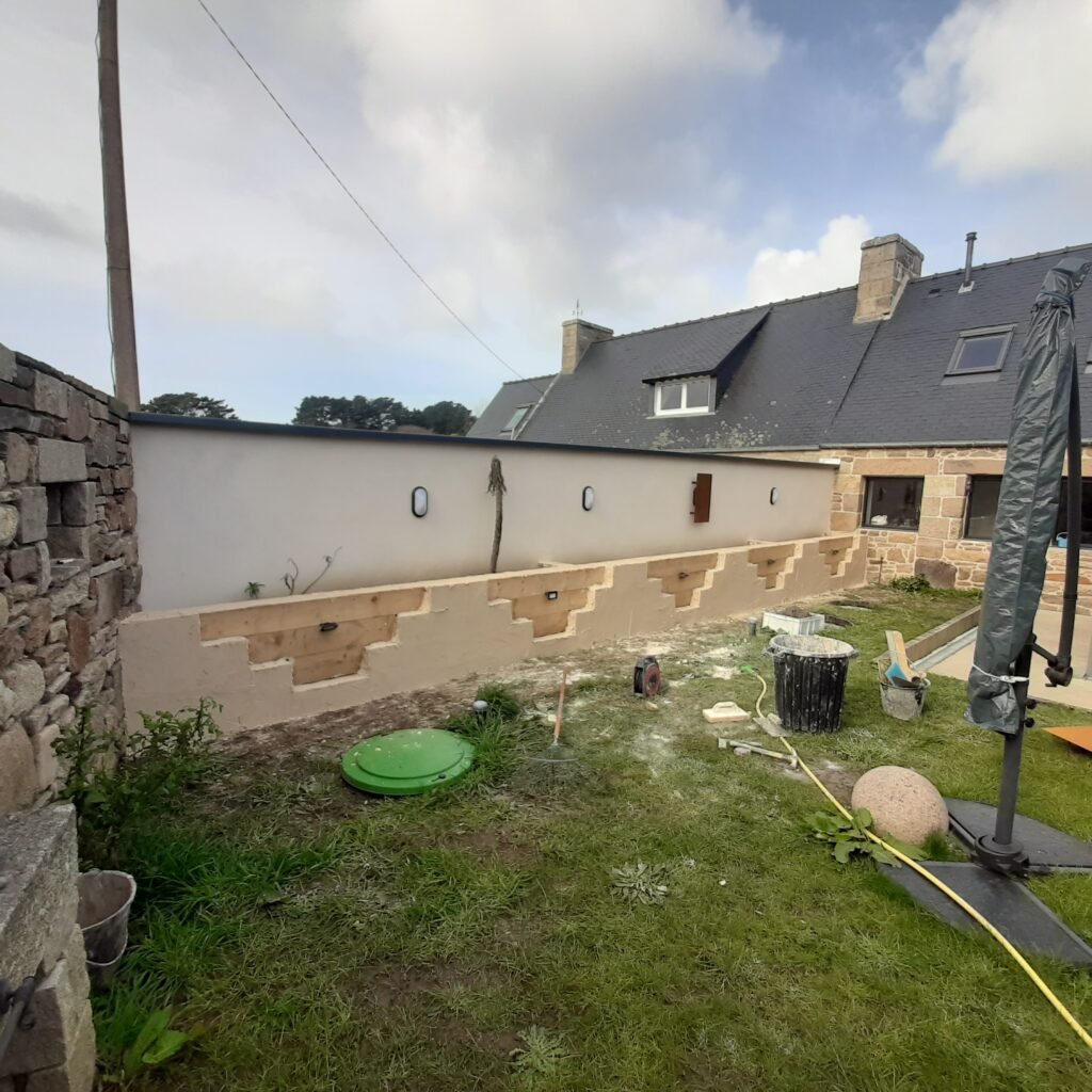 Mur en pierre – TM Maçonnerie Mur en pierre à Trévou