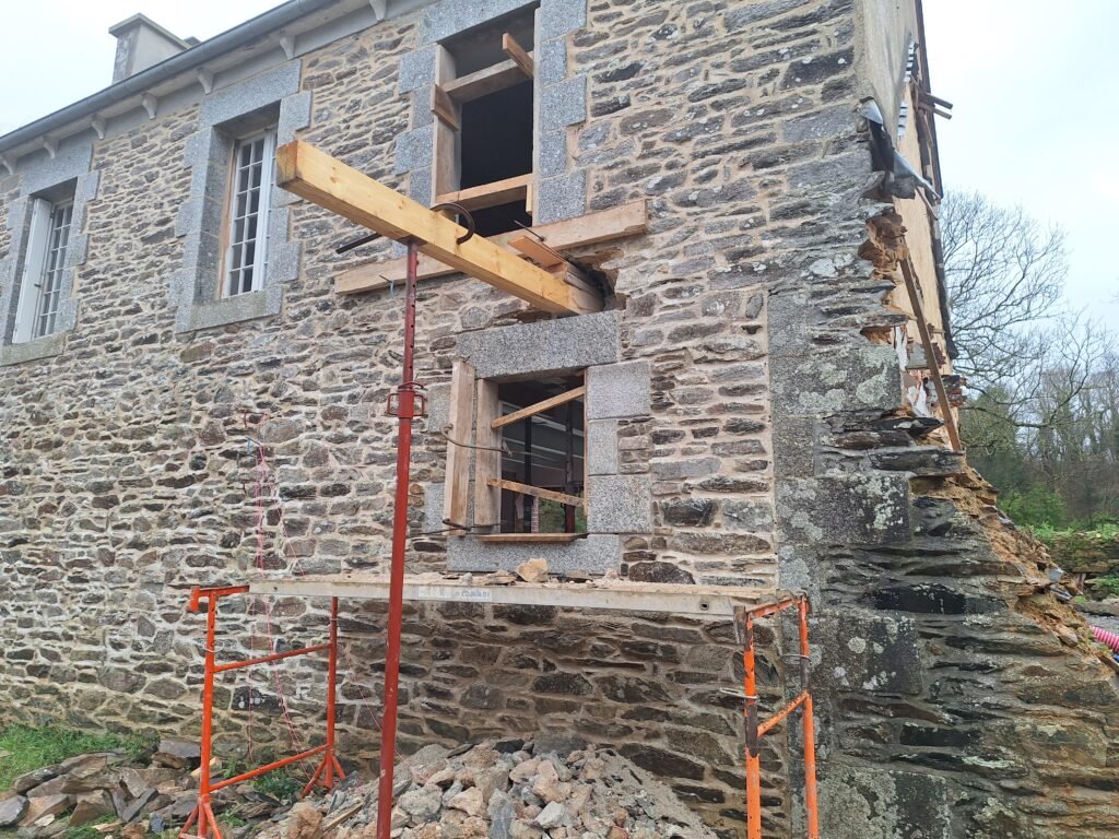 Ouverture en pierre – TM Maçonnerie Ouverture en pierre.