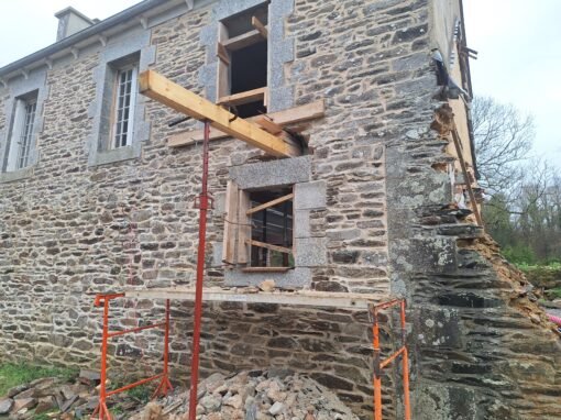 Ouverture en pierre - TM Maçonnerie Ouverture en pierre.